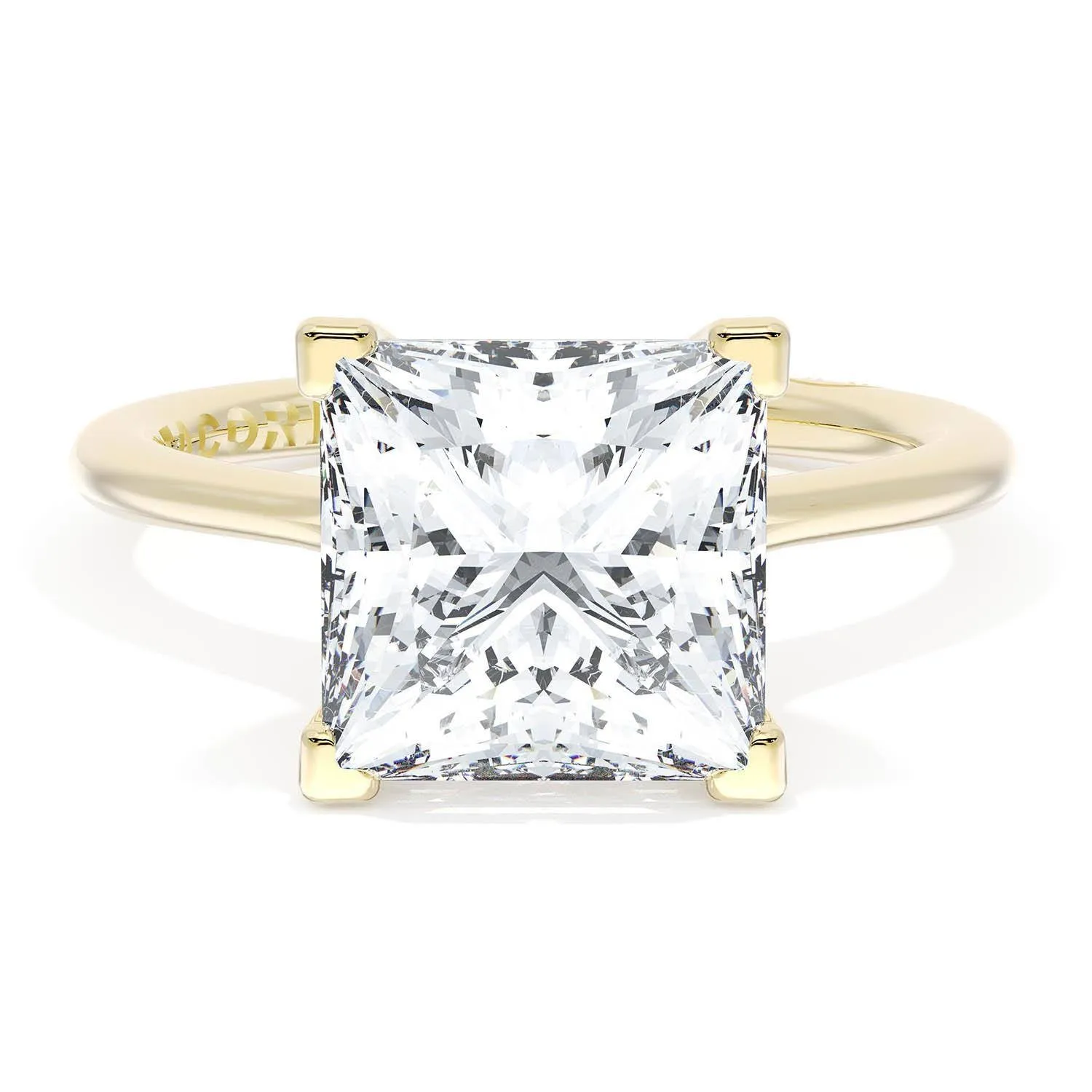 Princess Solitaire Engagement Ring