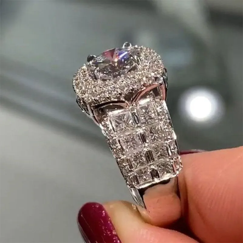 Promise Ring | Mens Ring | Womens Ring | Eternity Ring Diamond | Iced Out Ring | Engagement Rings | Wedding Band | Iced Ring | Eternity Ring