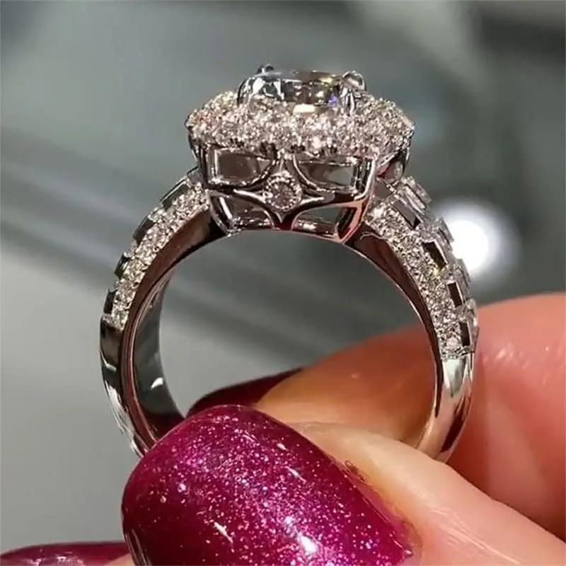 Promise Ring | Mens Ring | Womens Ring | Eternity Ring Diamond | Iced Out Ring | Engagement Rings | Wedding Band | Iced Ring | Eternity Ring