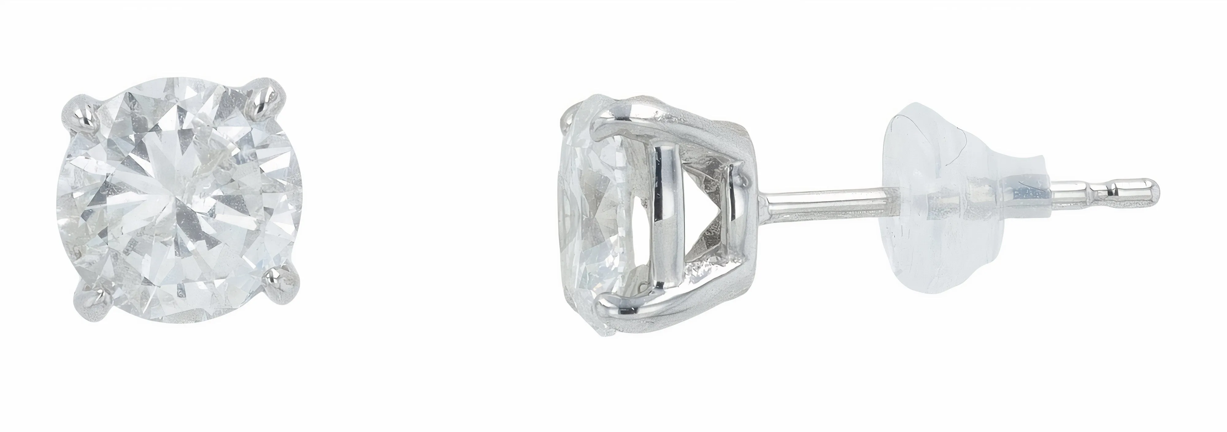 PT900 2.03 CTW Diamond Studs