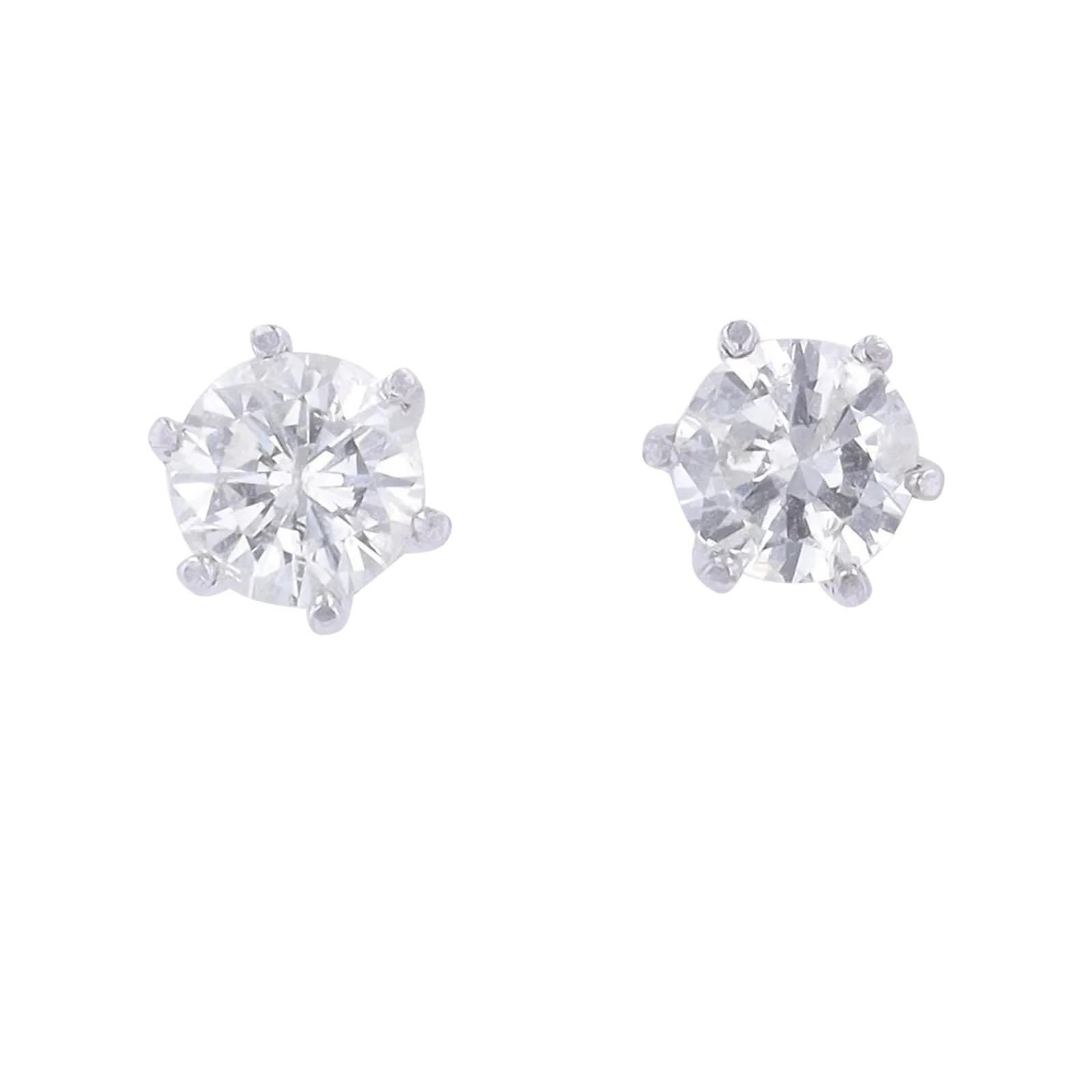 PT900 2.123 CTW Diamond Studs
