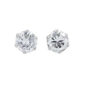 PT900 .70 CT Diamond Studs