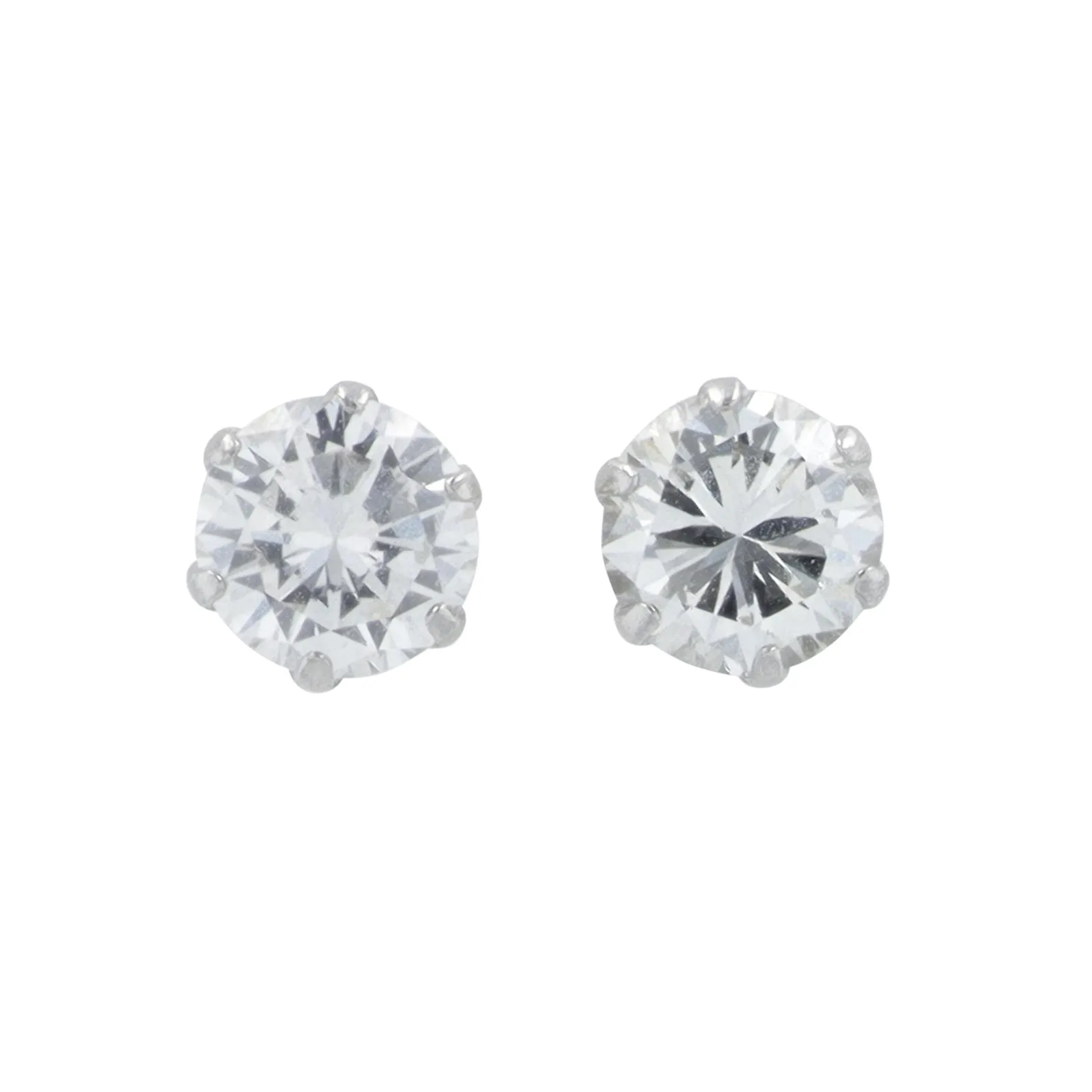 PT900 .70 CT Diamond Studs