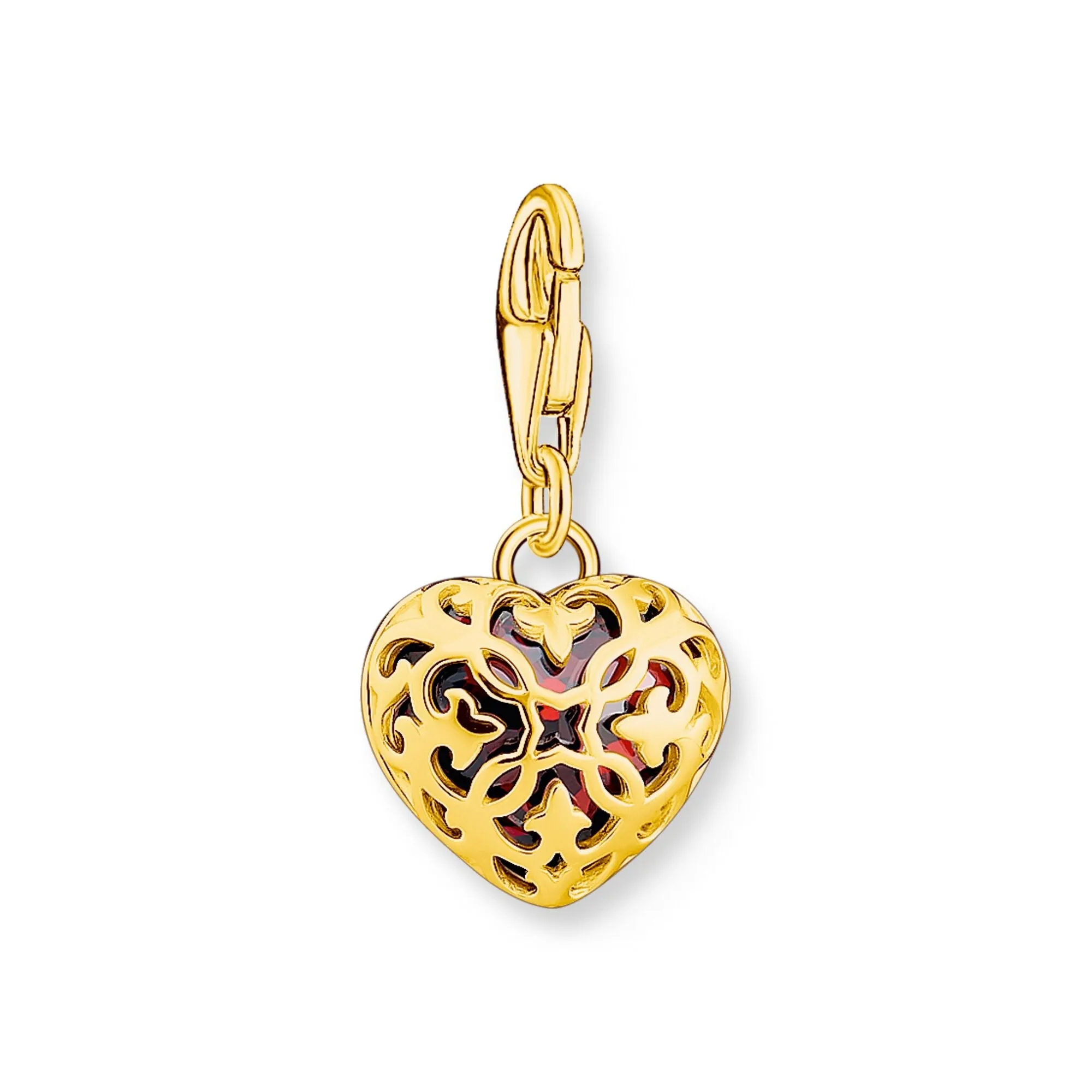 Red heart charm