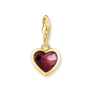 Red heart charm