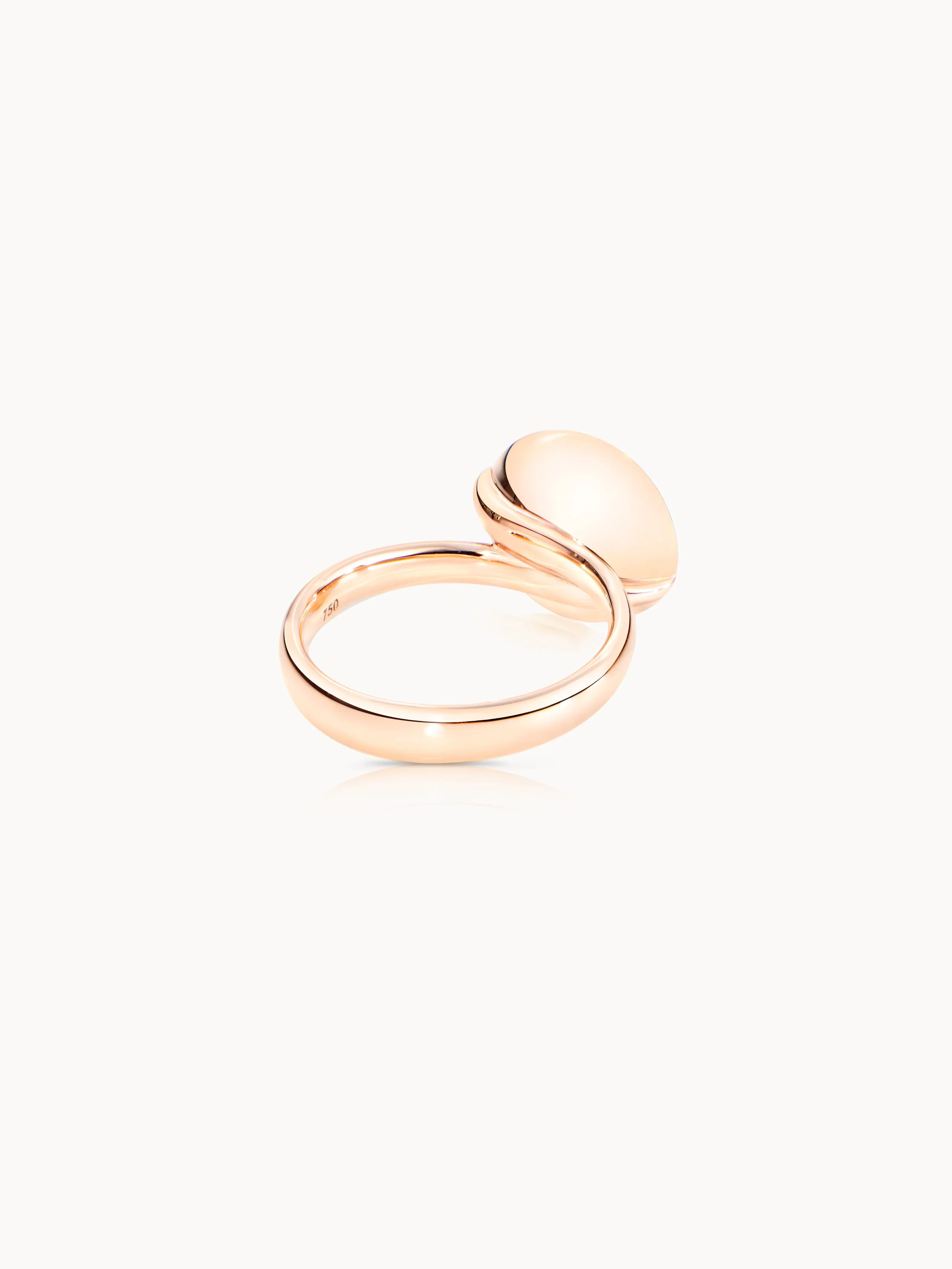 Ring BOUTON large Carnelian Carnelian
