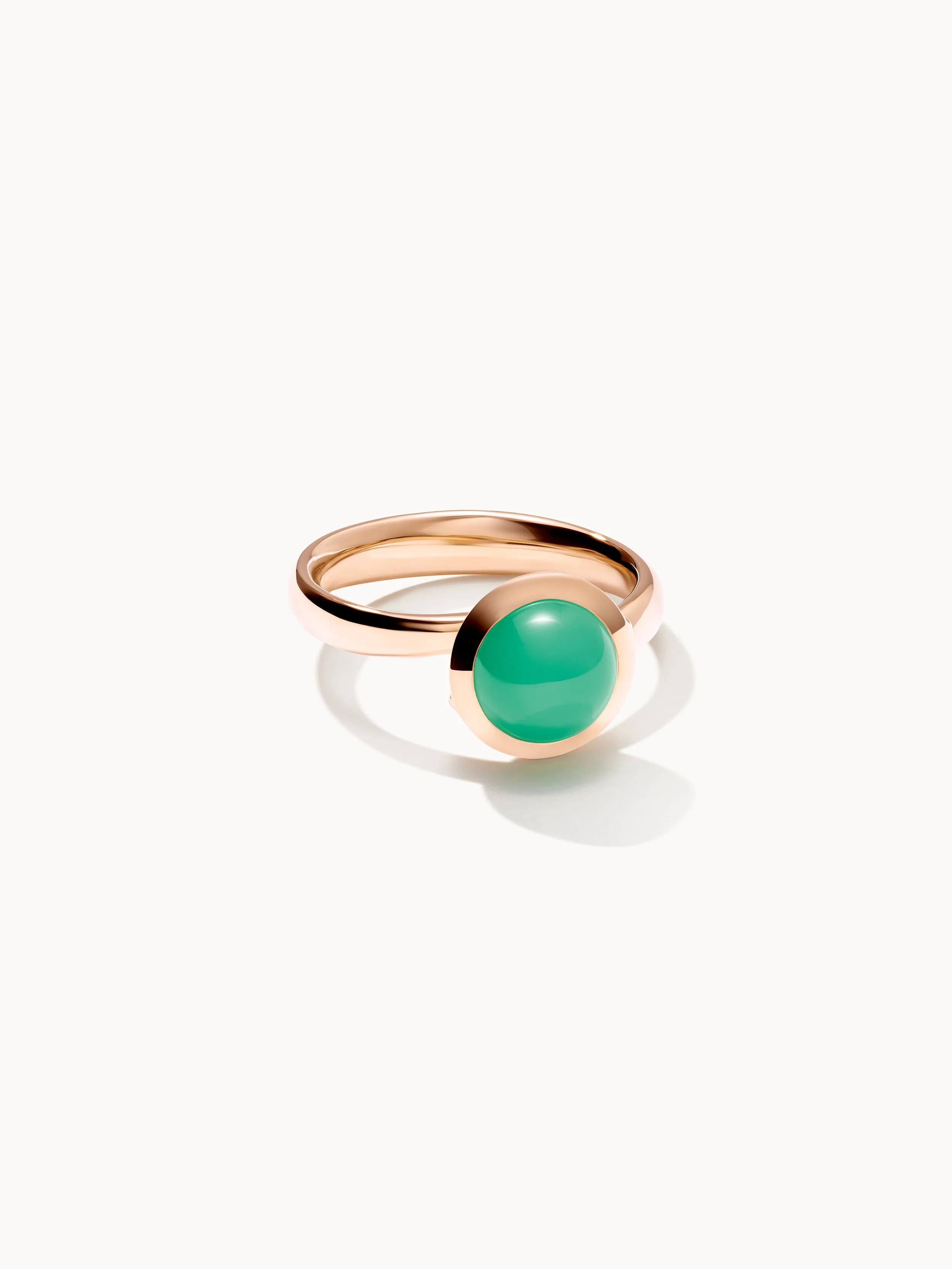 Ring BOUTON small Chrysoprase Chrysoprase