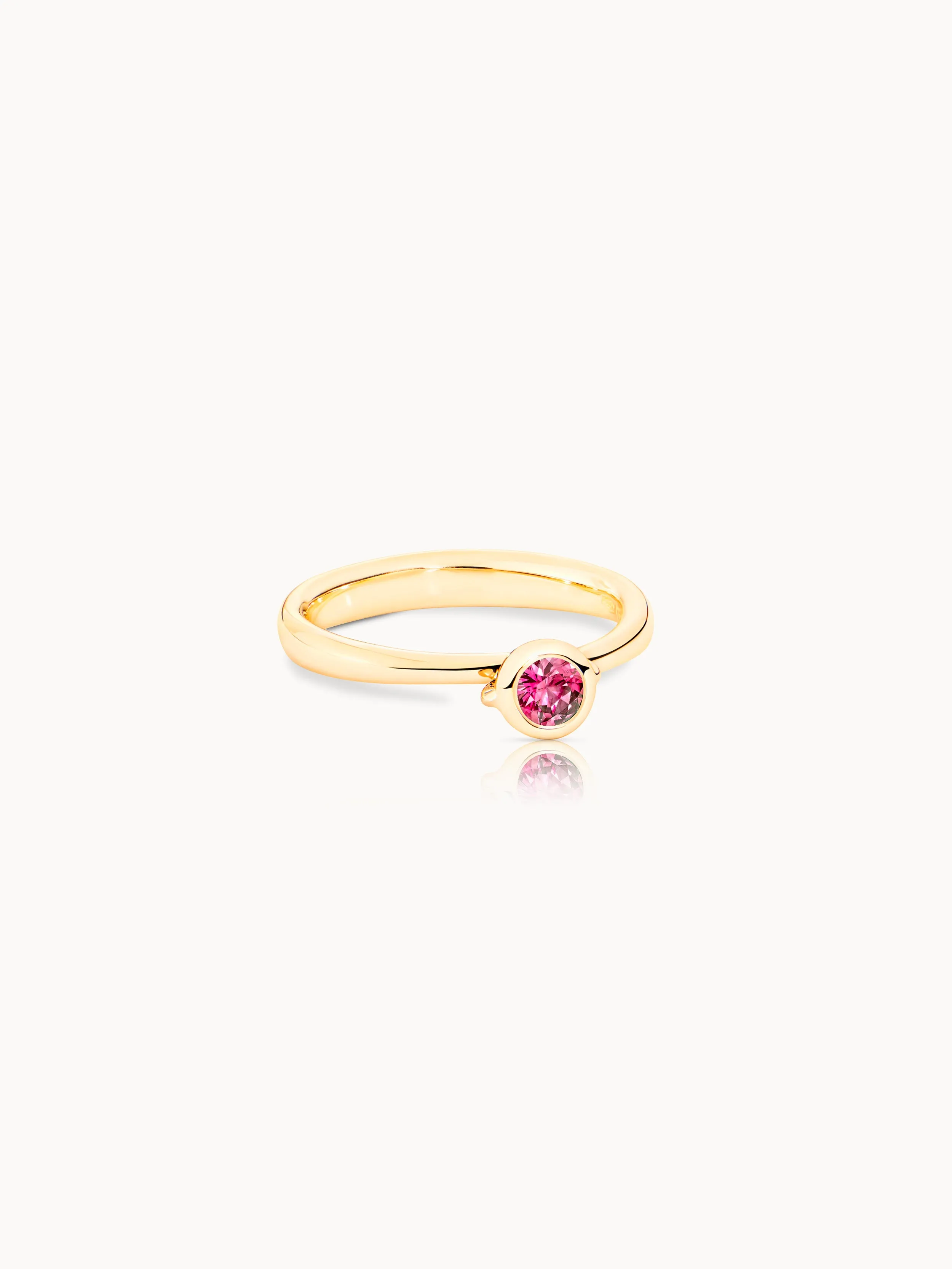 Ring BOUTON Solitaire Spinel pink pink Spinel