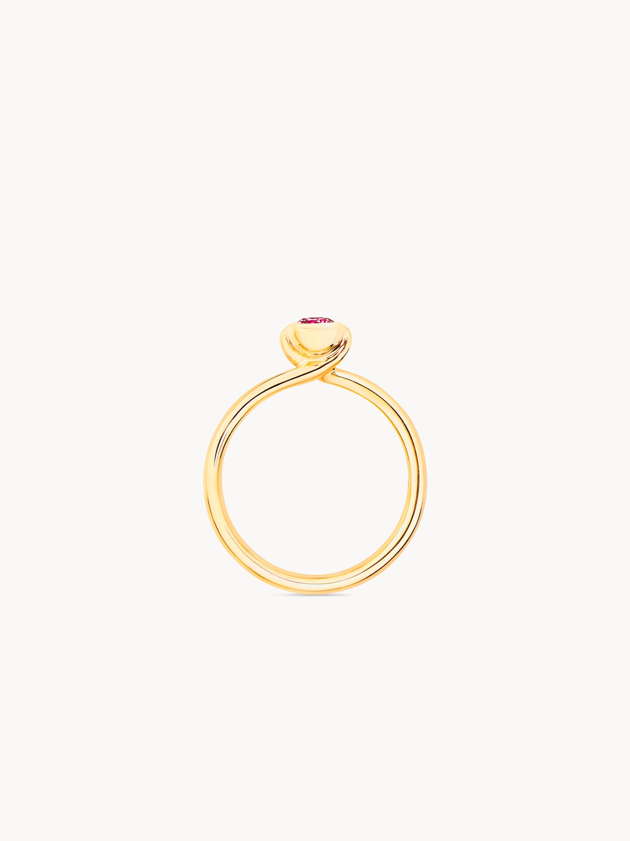 Ring BOUTON Solitaire Spinel pink pink Spinel