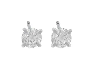 Rivière Platinum 0.48ctw Diamond Studs