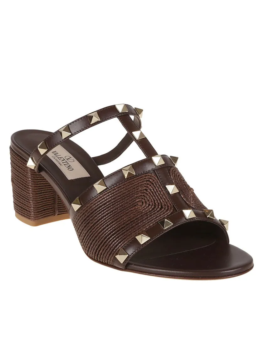 Rockstud T. 60 Slide Sandals