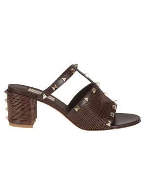 Rockstud T. 60 Slide Sandals