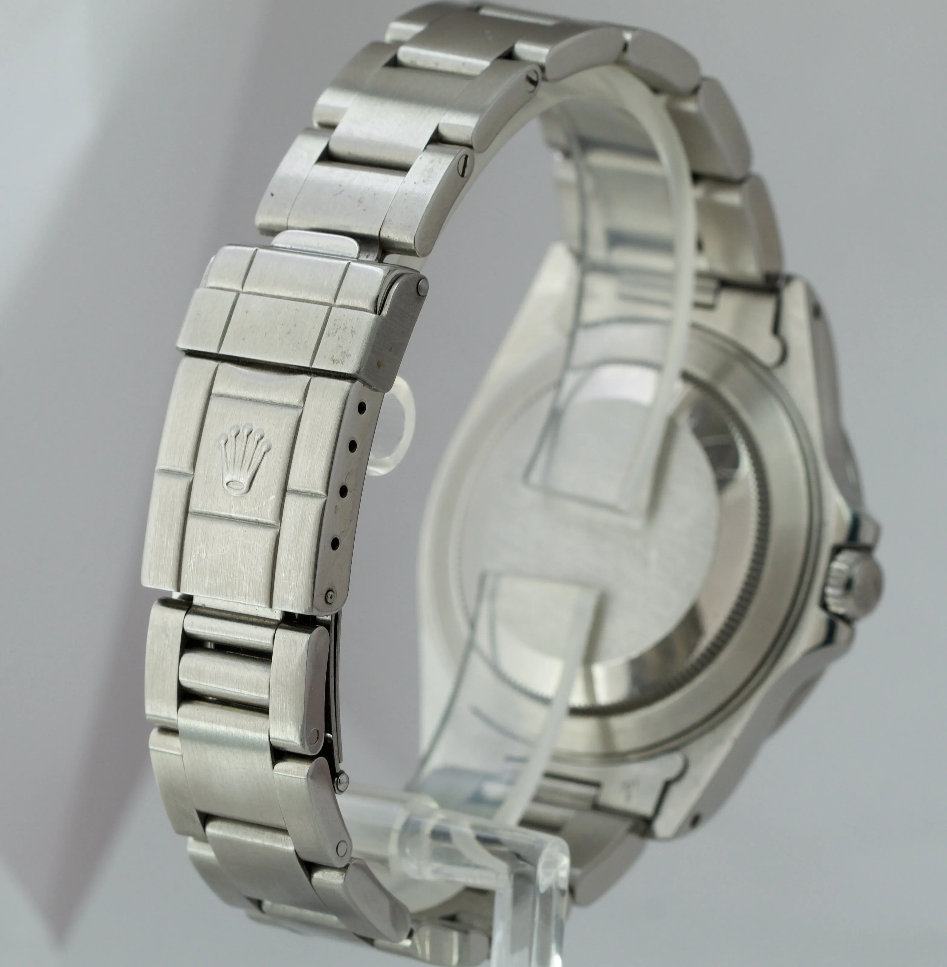 Rolex Explorer II Polar White SWISS ONLY A SERIAL GMT 40mm Stainless Watch 16570