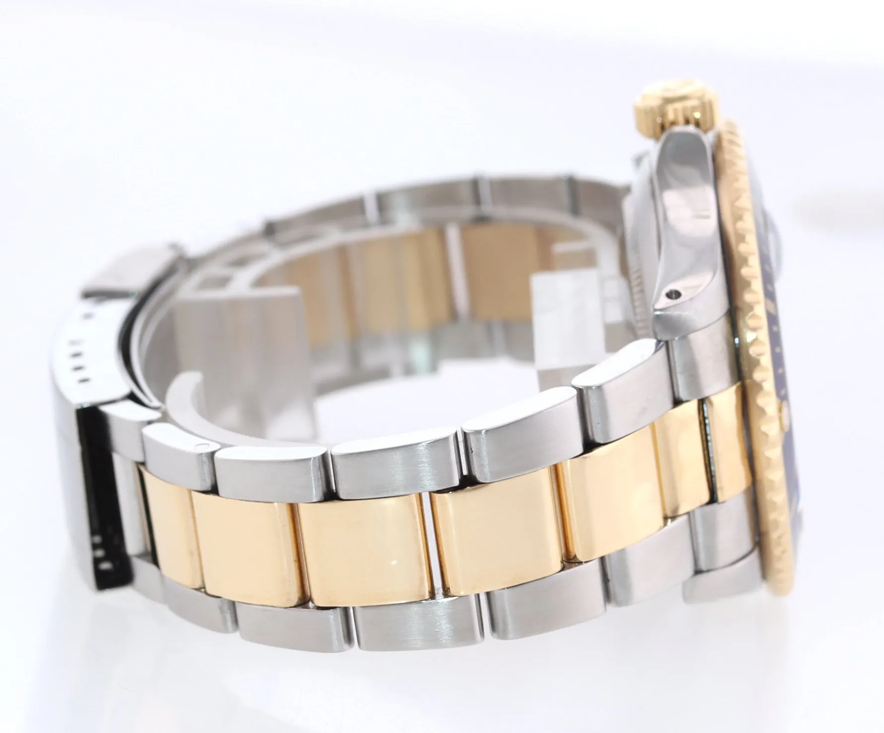 Rolex Submariner 16613 Two Tone Steel 18k Yellow Gold Blue Dial 40mm Dive Watch