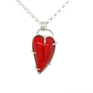 Rosarita Heart necklace