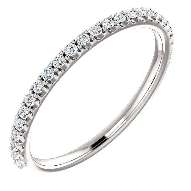 Round Center Stone 6 Prongs Diamond Accent Ice Solitaire Ring