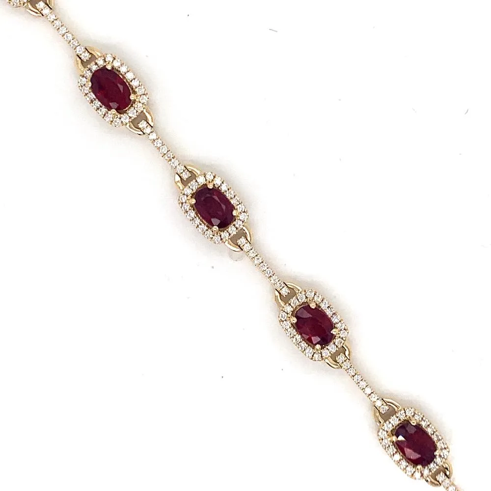 Ruby Bracelet