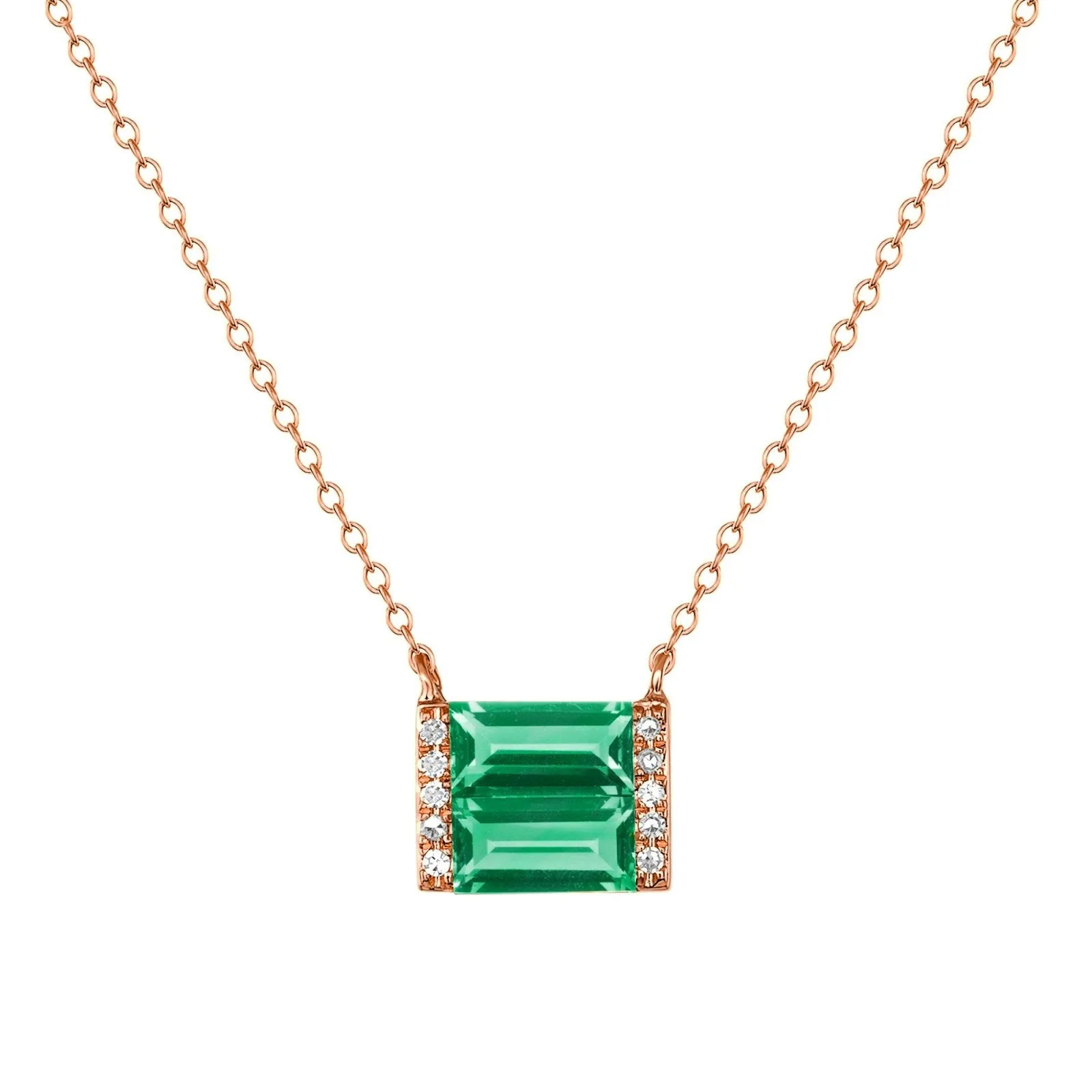 Shine Emerald Necklace