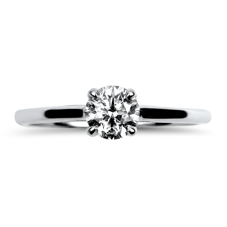 Sincerely, Springer’s 14k White Gold .50ct Solitaire Diamond Ring