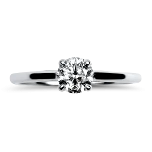 Sincerely, Springer’s 14k White Gold .50ct Solitaire Diamond Ring