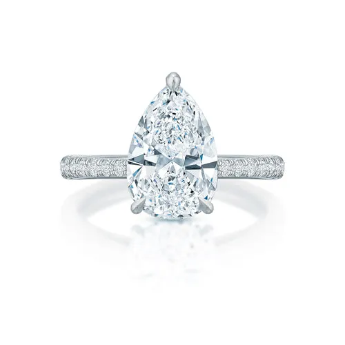 SOLD - Lennon Pear Solitaire