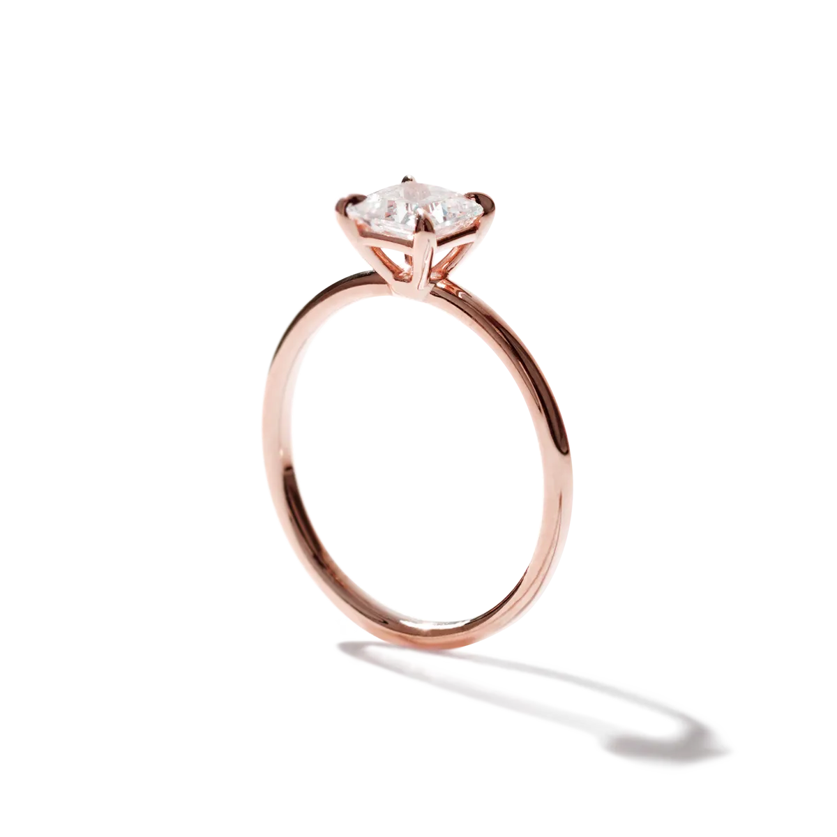 Solitaire Diamond Engagement Ring