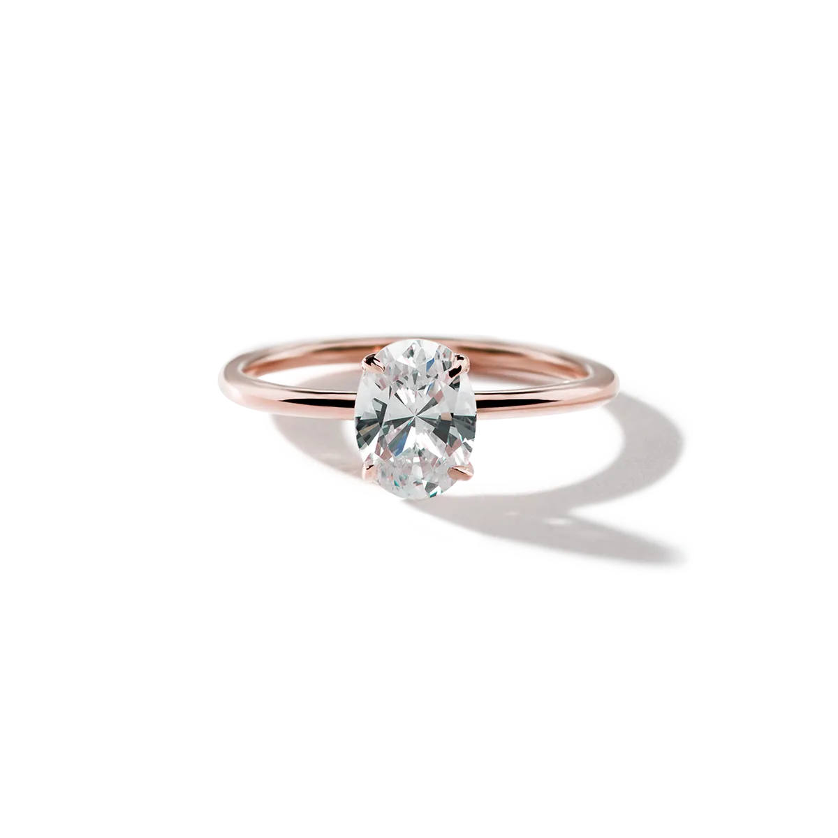 Solitaire Diamond Engagement Ring