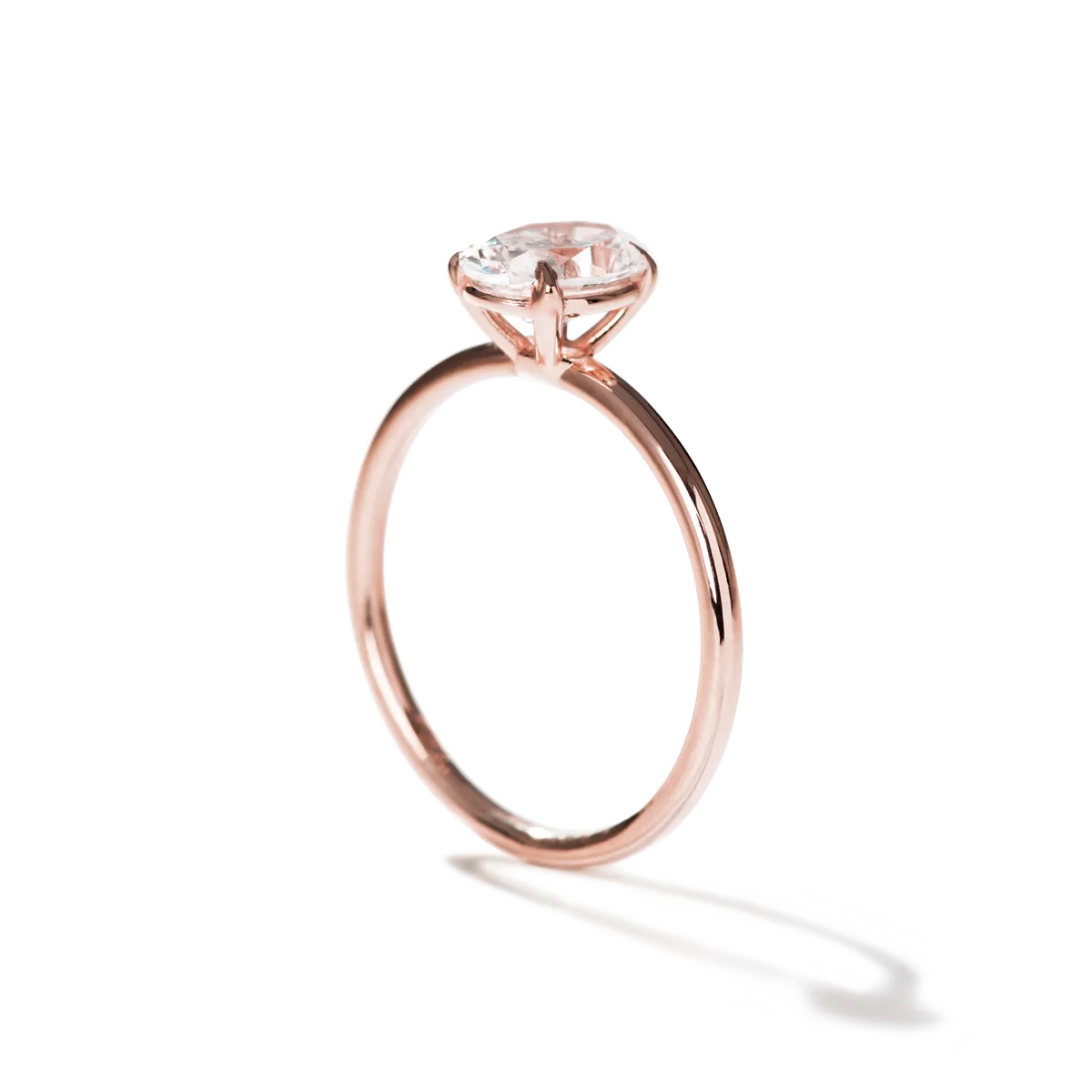 Solitaire Diamond Engagement Ring