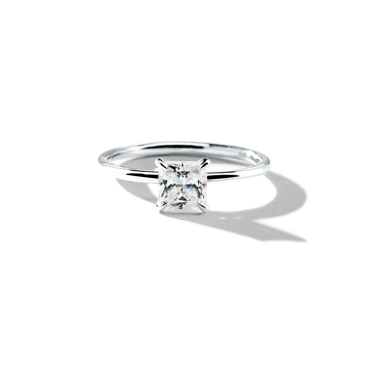 Solitaire Diamond Engagement Ring