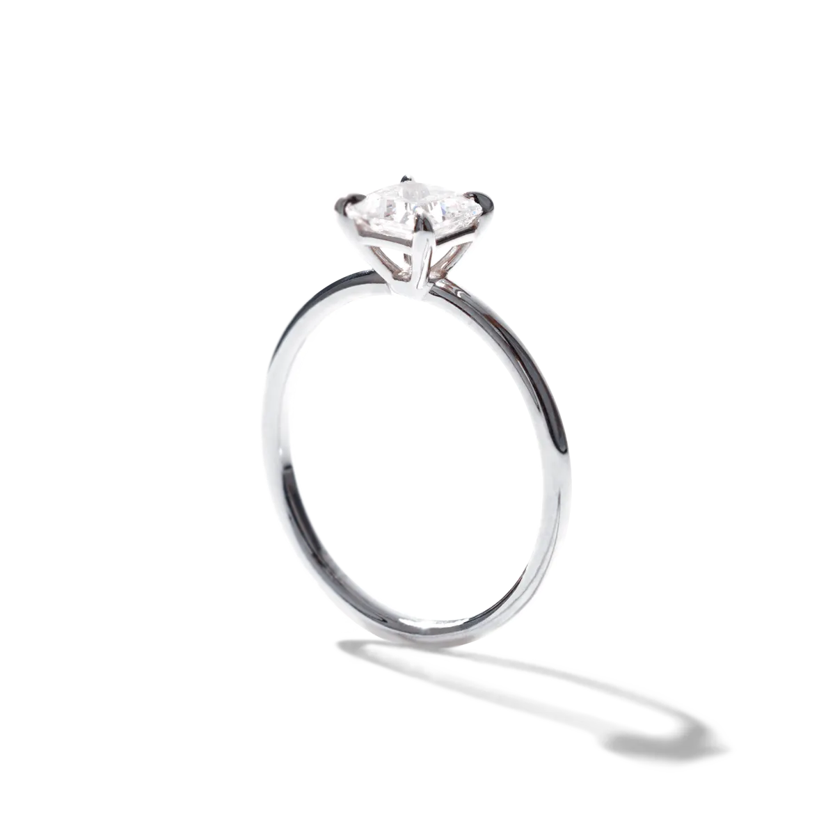 Solitaire Diamond Engagement Ring