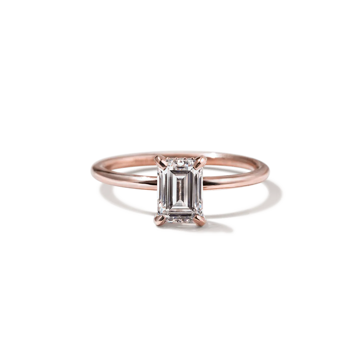 Solitaire Diamond Engagement Ring
