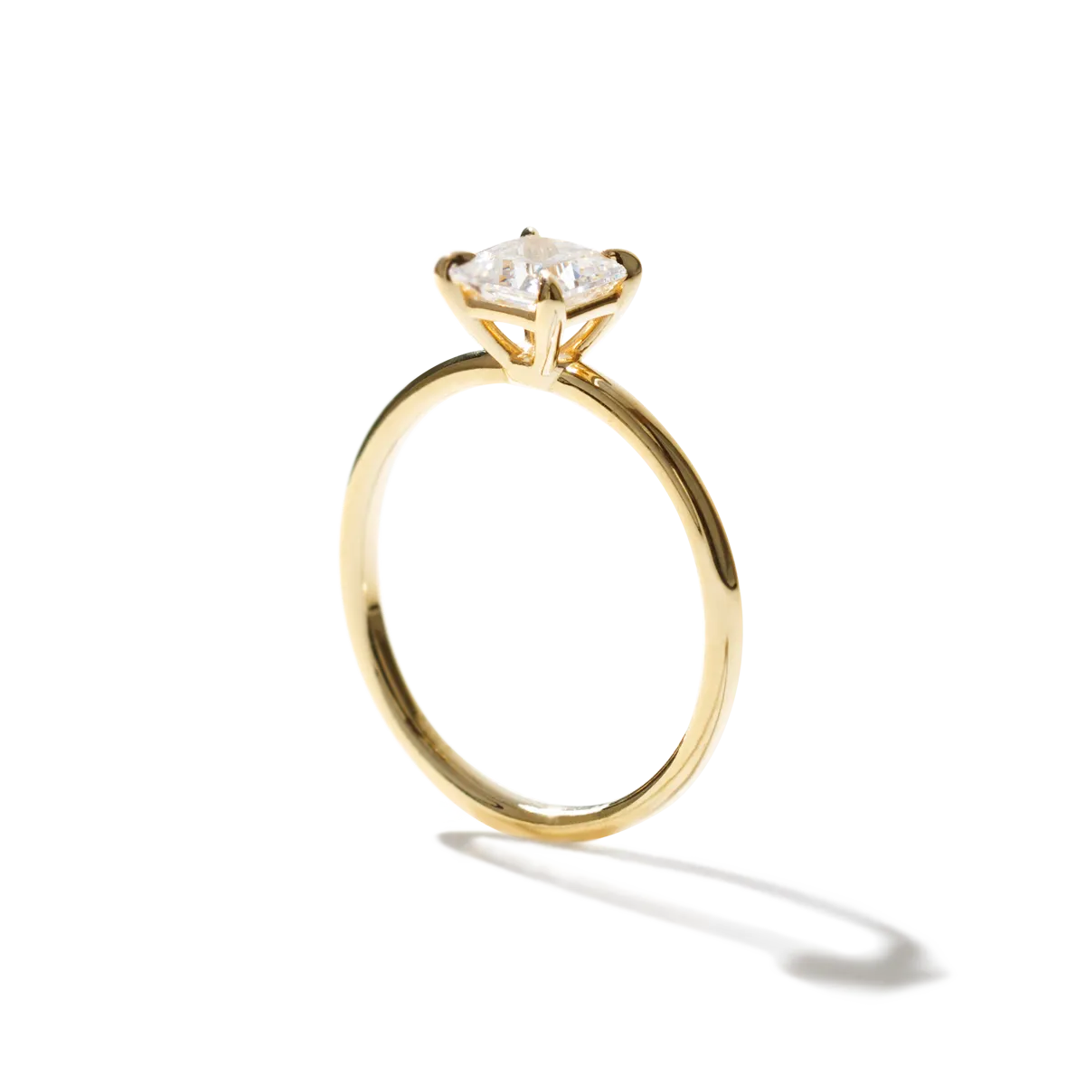 Solitaire Diamond Engagement Ring