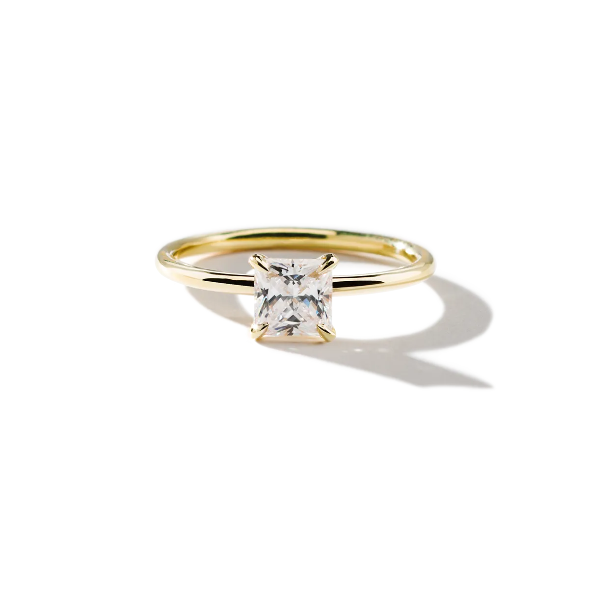 Solitaire Diamond Engagement Ring