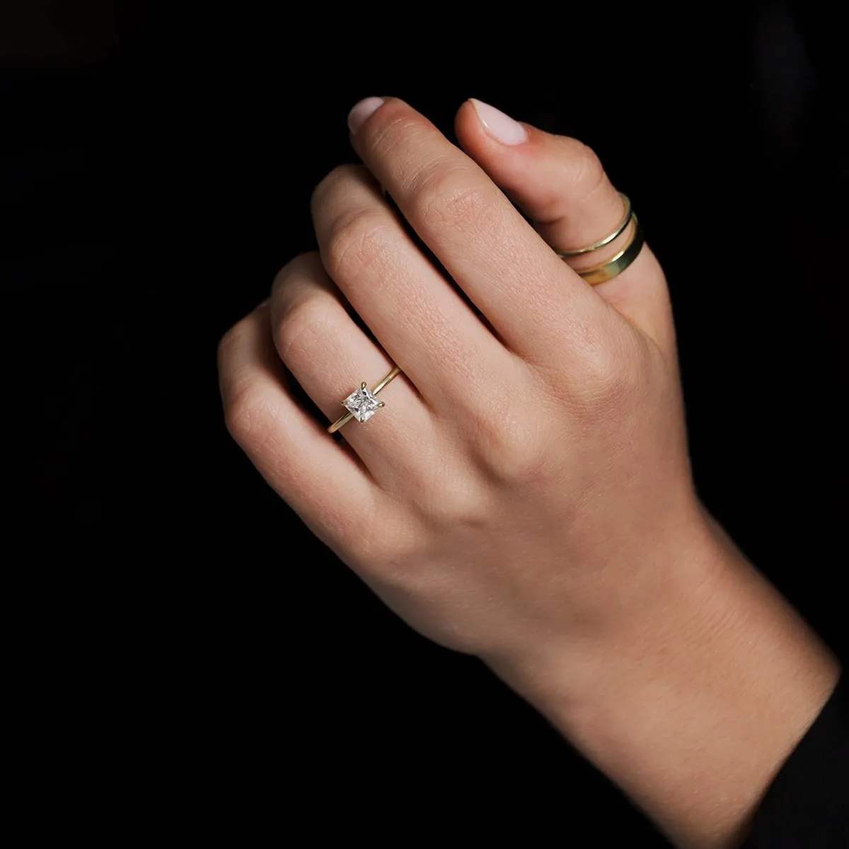 Solitaire Diamond Engagement Ring