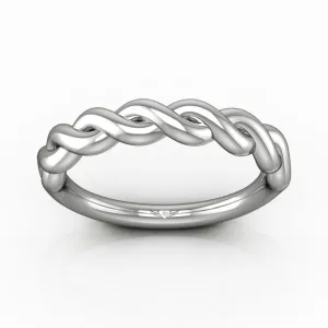 Solitaire Wedding Band