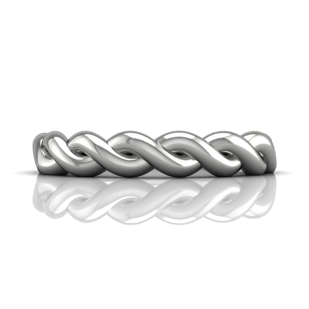 Solitaire Wedding Band