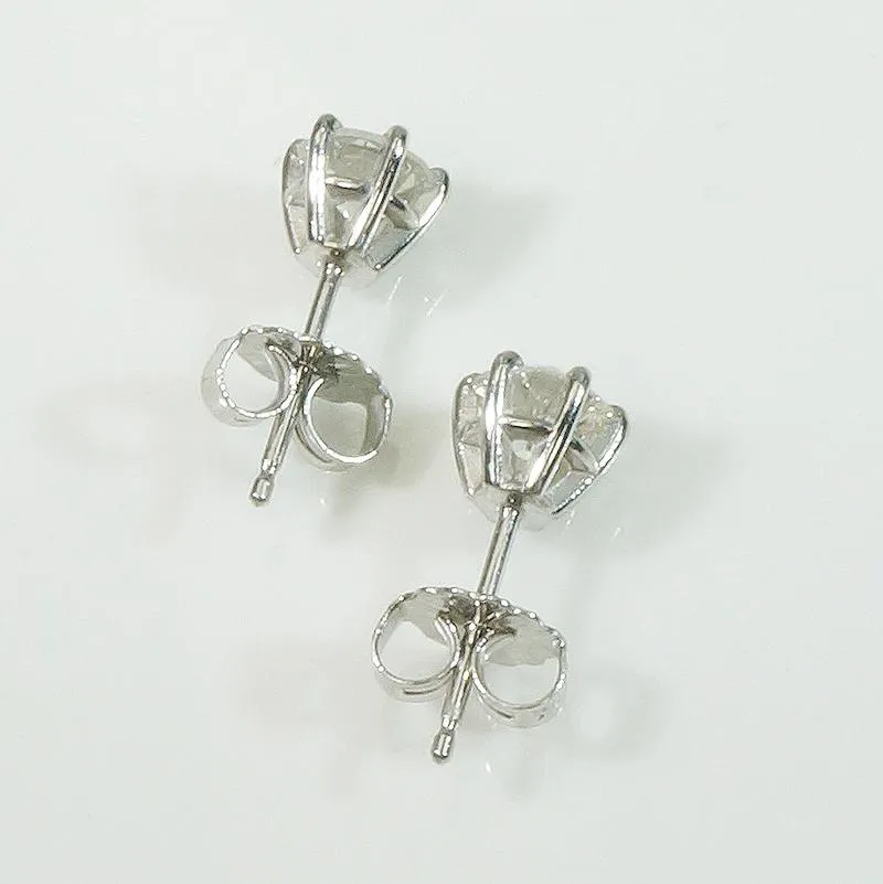 Sparkly OMC Diamond Platinum Studs