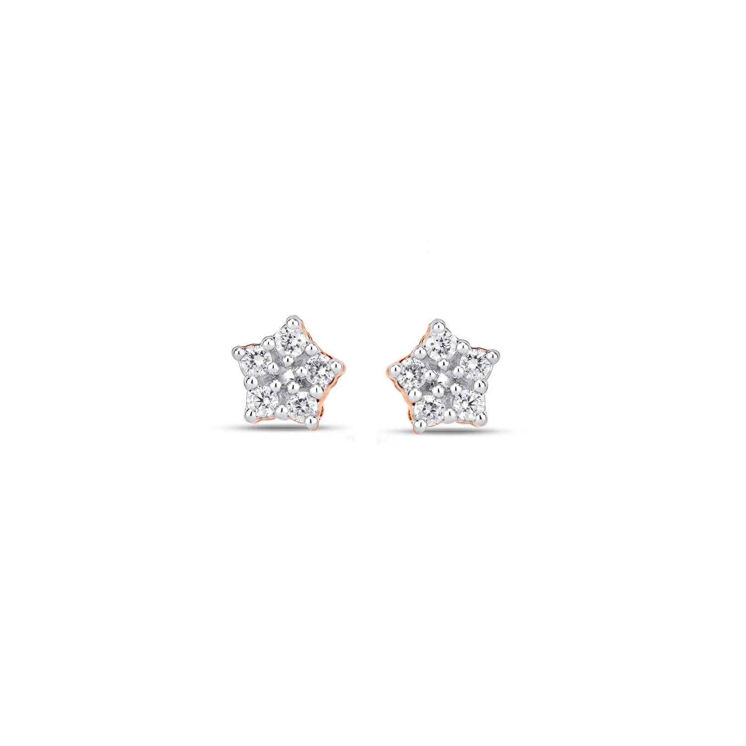Star Diamond Studs