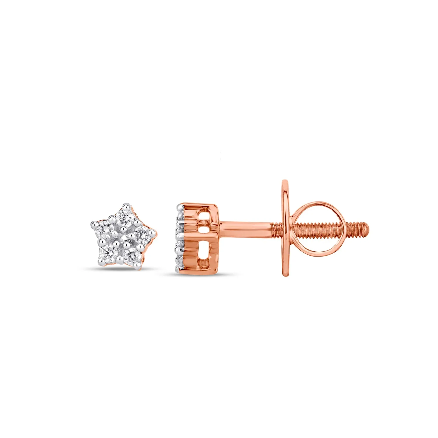 Star Diamond Studs