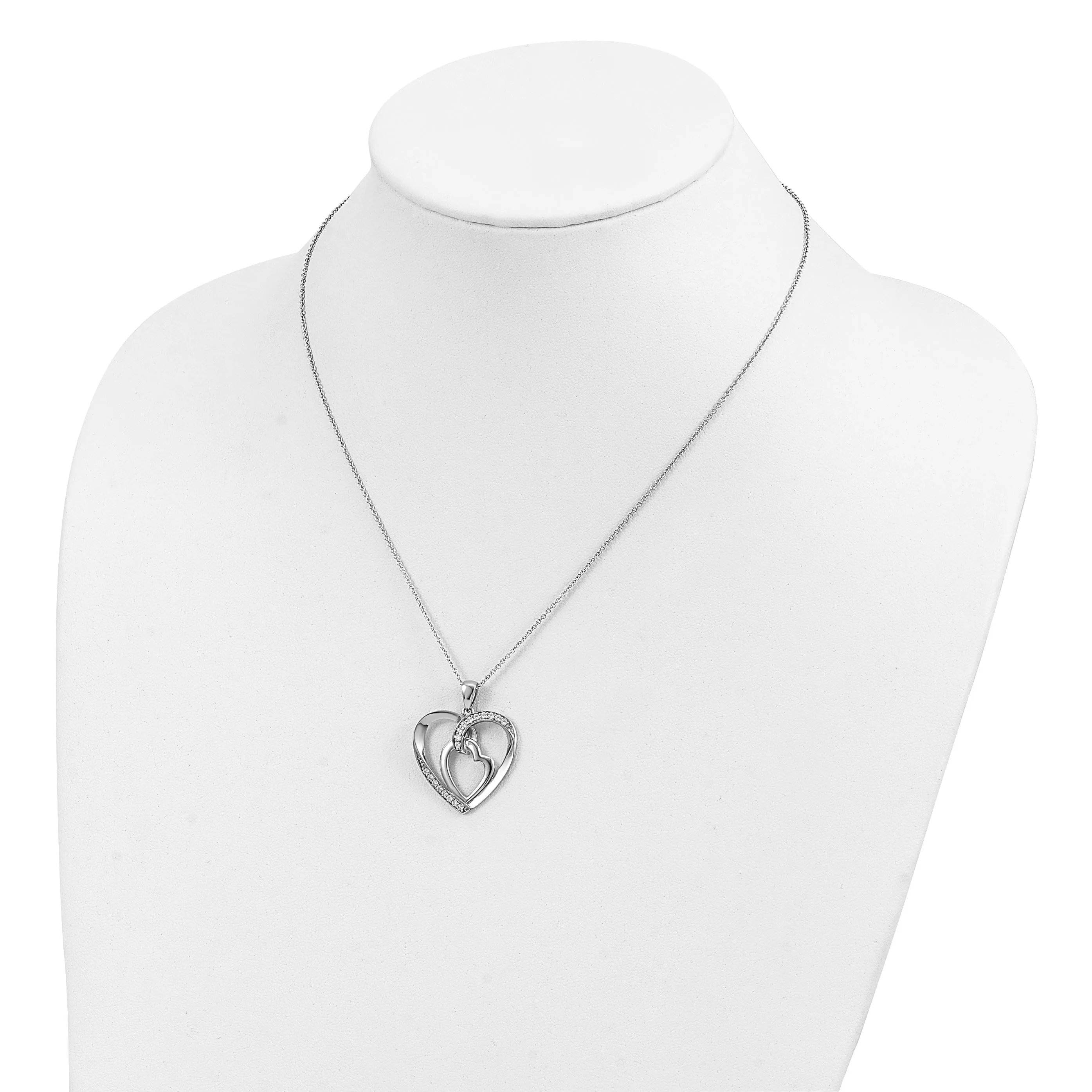 Sterling Silver My Heart To Yours Necklace