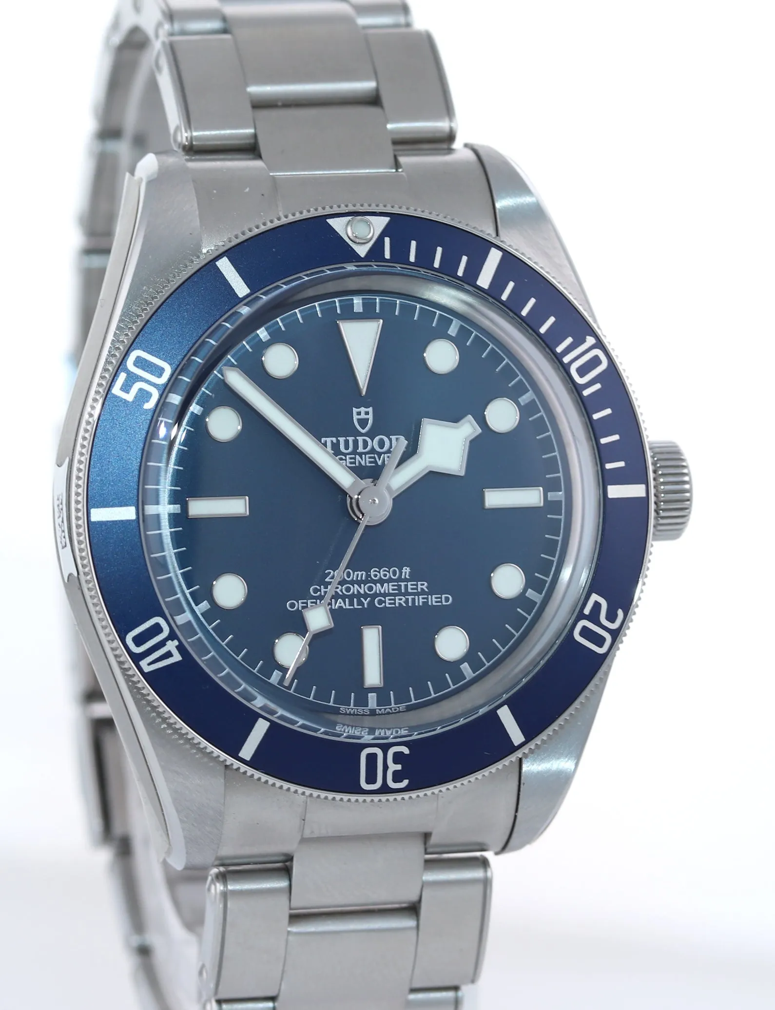 STICKERS NEW PAPERS Tudor Black Bay Fifty Eight 58 BLUE Steel 79030B Watch Box