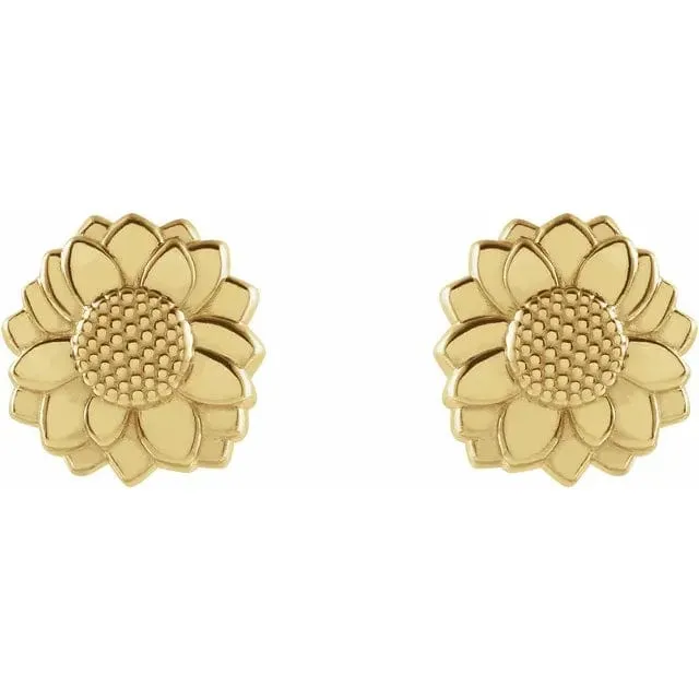 Sunflower Earrings  - Special Order