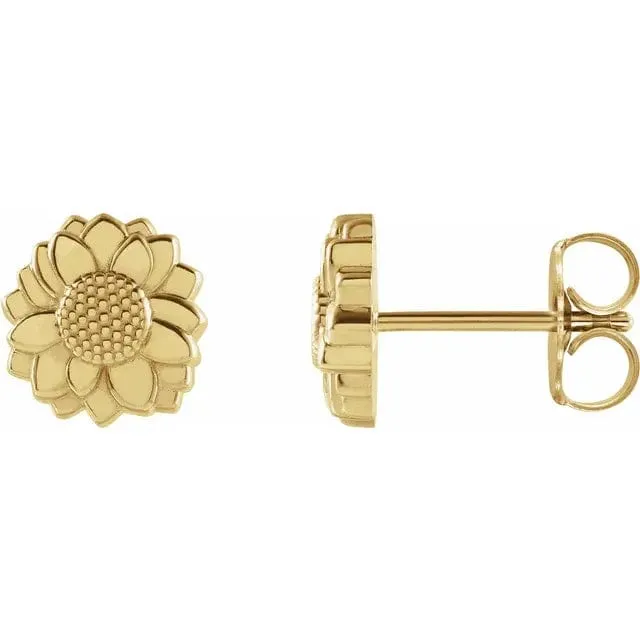 Sunflower Earrings  - Special Order