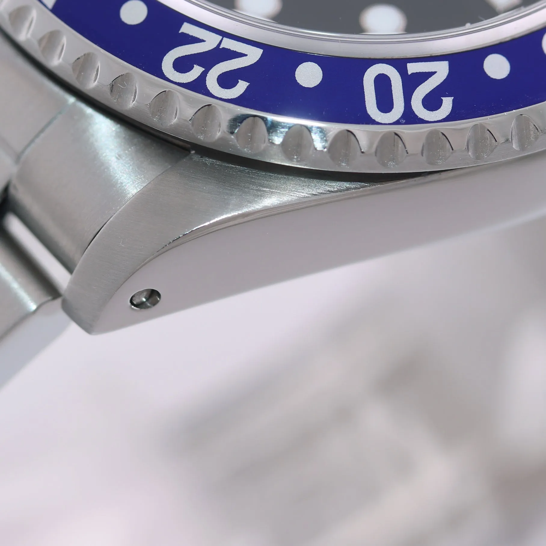 SWISS ONLY 1999 Rolex GMT-Master II Pepsi Blue Red Steel 16710 40mm Watch Box