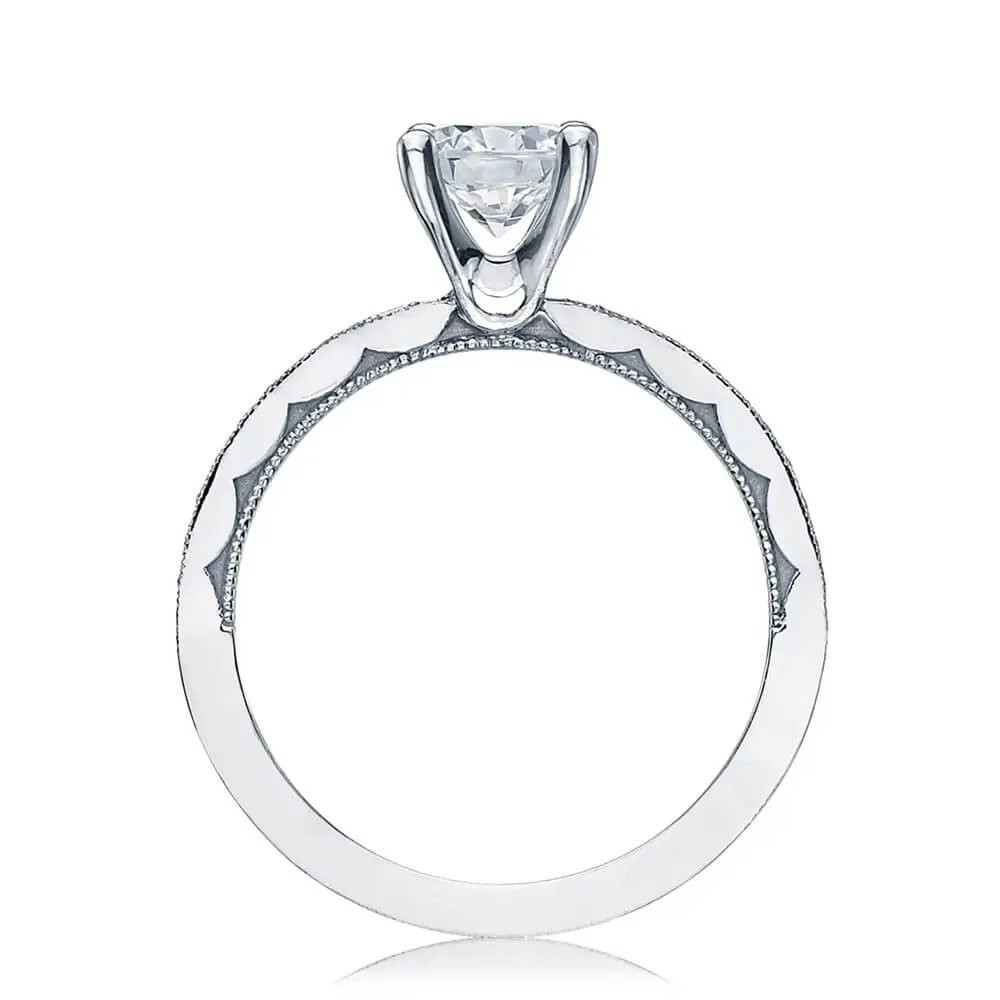 Tacori 18K White Gold Round Solitaire Engagement Ring 41-1.5RD65W