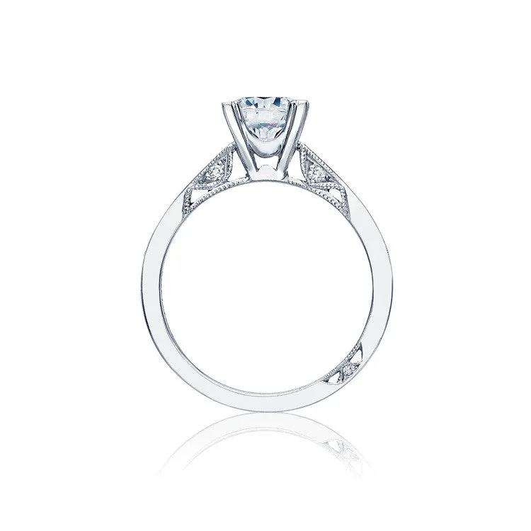 Tacori Platinum Round Solitaire Engagement Ring 2584RD8