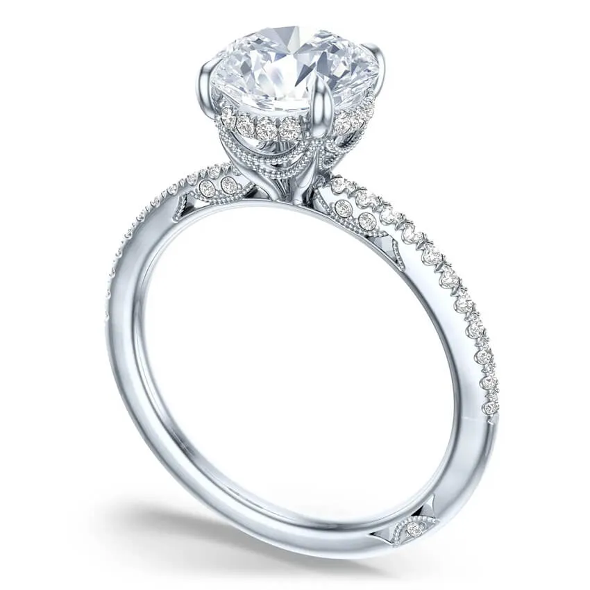 Tacori Round Solitaire Engagement Ring 268315RD8