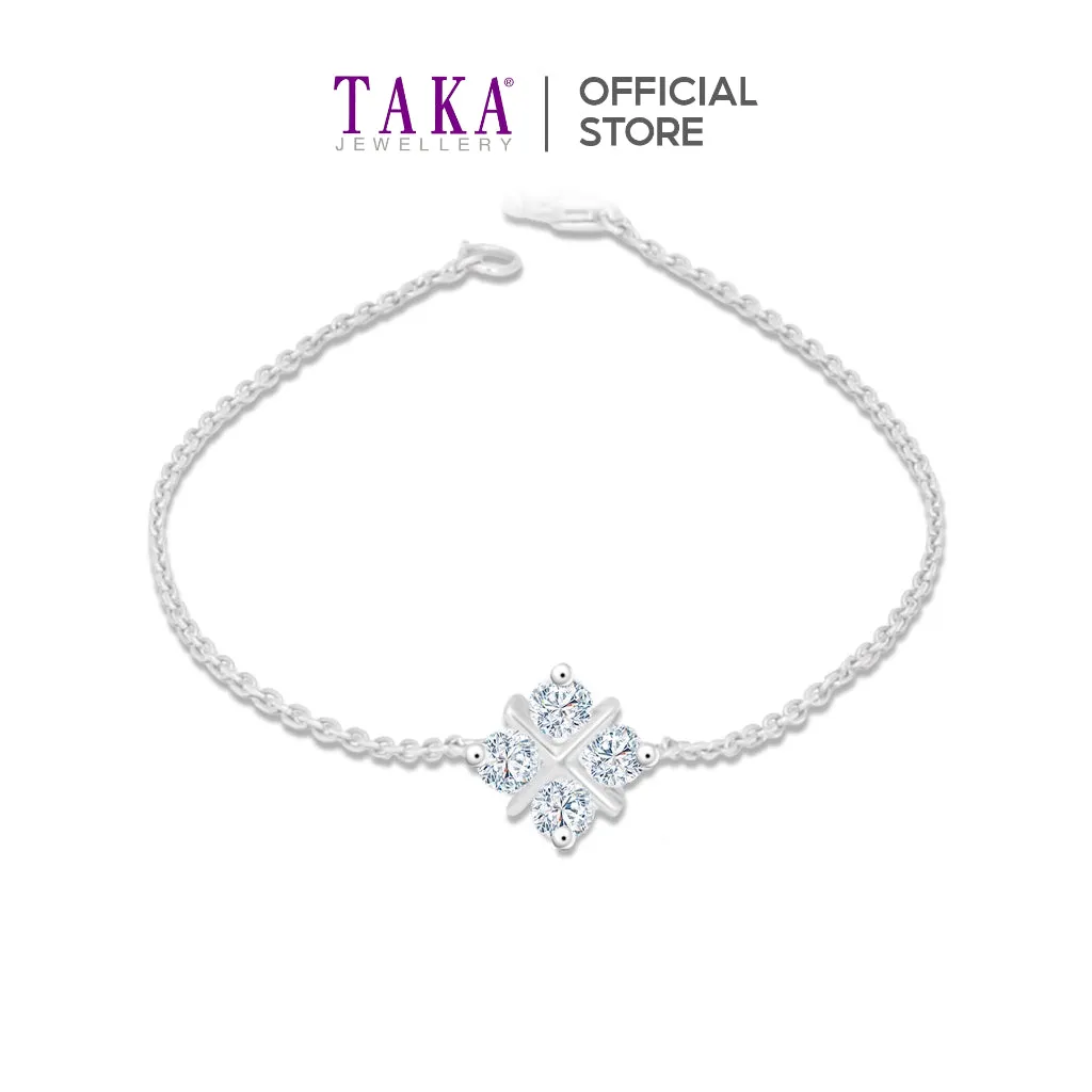 TAKA Jewellery Lab Grown Diamond Bracelet 10K