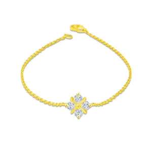 TAKA Jewellery Lab Grown Diamond Bracelet 10K