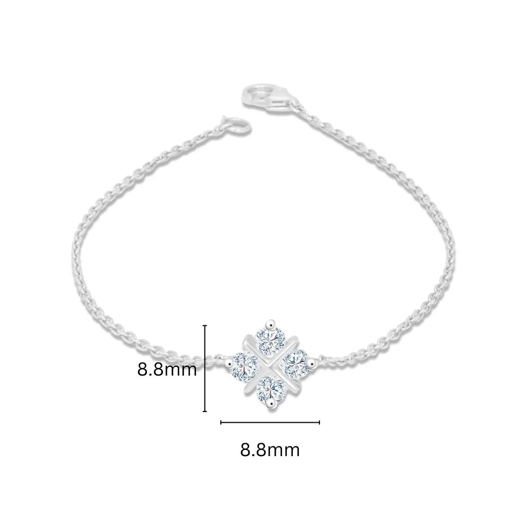 TAKA Jewellery Lab Grown Diamond Bracelet 10K